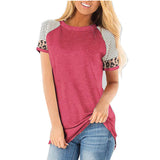 Fashion Cotton Blend Basic T-shirt