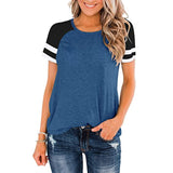 Solid Crew Neck T-Shirt