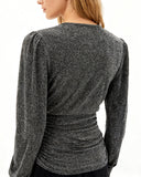 V-Neck Sexy Long-Sleeved Top