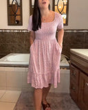 Polka Dot Print Dress