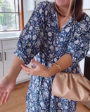 Floral A-Line Dress