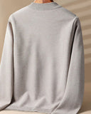 Men's Winter Plush-Lined Warm Knitted Sweater
