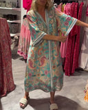 Bohemian Printed Casual Dress