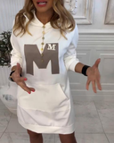Hooded Casual Comfortable Dress