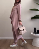 Fashionable And Elegant Irregular Blouse