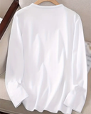 Butterfly Print Crew Neck Top
