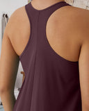 Built In Bra Irregular Sleeveless Vest Dress