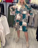 Stylish Loose Shirt Dress