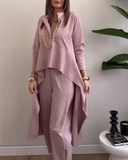 Fashionable And Elegant Irregular Blouse