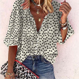 Vintage Polka Dot Blouse