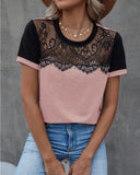 Temperament Casual Patchwork Blouse
