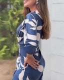 Sexy V-Neck Elegant Dress