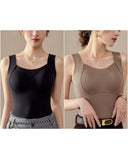 Women's Thermal Tank Tops With Built-in Bra