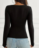 Lace-Trimmed Layered-Look Top