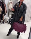 Street Fashion Lapel Coat