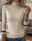 Turtleneck Long-Sleeved Base Sweater