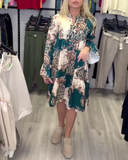 Stylish Loose Shirt Dress
