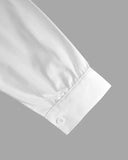 Solid Off Shoulder Ruffled Shirt