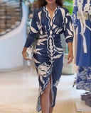 Sexy V-Neck Elegant Dress