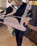 Half-Zip Stand Collar Fashionable Pullover