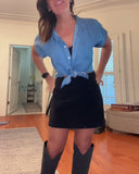 Solid Slimming Bodycon Skirt