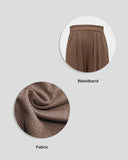 Casual Short-Sleeved Wide-Leg Pants Suit