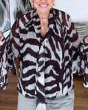 Casual Everyday Ruffle Long Sleeve Blouse