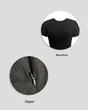 Casual Short-Sleeved Wide-Leg Pants Suit