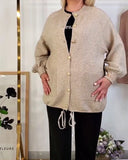 Casual Solid Color Pocket Cardigan