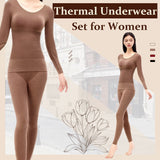Ultra Thin Seamless Thermal Underwear For Women