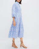 Casual Temperament Printed Pocket Dress
