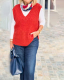 Retro Versatile Sweater Vest
