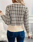 Elegant Short Chanel-Style Cardigan