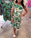 Versatile Printed Dress