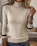 Turtleneck Long-Sleeved Base Sweater