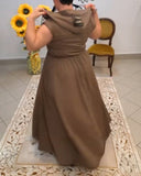 Hooded Waist Slit Casual Dress
