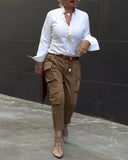 Pocket Fashion Leisure Cargo Pants