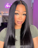 Silky Straight Easy Wear Go Glueless Wigs Pre