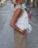 Casual Fashion Sleeveless Blouse