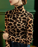 Fashionable Leopard Print Blouses