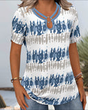 Printed Tie-Dye T-Shirt