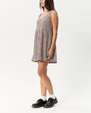 Casual Sleeveless Round Neck Plaid Dress