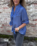 Solid Color Loose And Comfortable Shirt