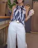 Sleeveless Gradient Temperament Vest