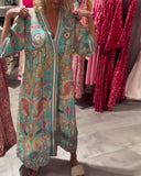 Bohemian Printed Casual Dress