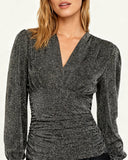 V-Neck Sexy Long-Sleeved Top