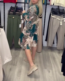 Stylish Loose Shirt Dress