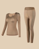 Ultra Thin Seamless Thermal Underwear For Women