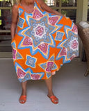 Sleeveless Loose Vacation Dress