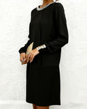 Fashionable And Elegant Long Sleeve Dress